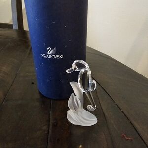 Swarovski Crystal Sea Horse/with original box